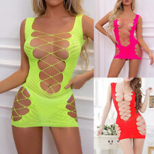 Sexy Frauen Babydoll Mini Dress Fishet Durch Die Bodycon Beachwear Clubswear С comprar usado  Enviando para Brazil