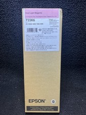 Usado, Cartucho de tinta magenta genuíno Epson Vivid Light T55K6 data: fevereiro de 2027 comprar usado  Enviando para Brazil