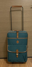 Bolso de Viaje Polo Ralph Lauren Vintage Rodante Maleta Verde y Marrón 24" Alto segunda mano  Embacar hacia Mexico