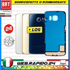 BACK COVER SCOCCA POSTERIORE VETRO SAMSUNG GALAXY S6 EDGE SM-G925F TUTTI COLORI na sprzedaż  Wysyłka do Poland