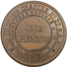 masonic penny for sale masonic penny for sale Saint Louis