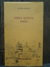 Opera quinta poesie usato  Italia