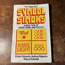 SYMBOL SIMONS By Edwin Halperin Very Good Ships Immediately segunda mano  Embacar hacia Argentina