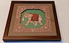 Handcrafted elephant wall for sale  Warren