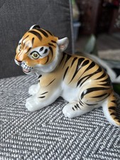 Lomonosov porcelain tiger for sale  HUNTLY