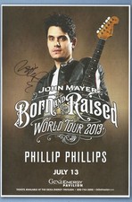 John mayer signed for sale  Austin