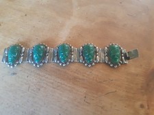 Bracelet argent onyx d'occasion  Moutiers-les-Mauxfaits