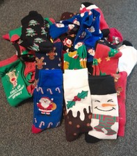 mens christmas socks for sale  LEICESTER
