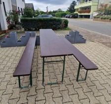Bierzeltgarnituren festzeltgar gebraucht kaufen  Leimen