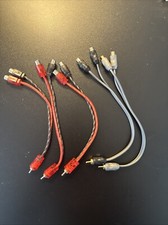 Cable Audio RCA 1F2M RCA Splitter Adaptador y RCA 1M2F 12 Piezas segunda mano  Embacar hacia Mexico