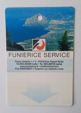 Biglietto funierice service. usato  Poggibonsi