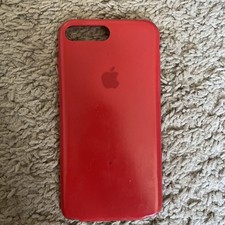 Capa protetora de couro genuína autêntica para Apple iPhone 7 8 vermelha comprar usado  Enviando para Brazil
