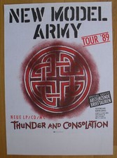 NOVO MODELO EXÉRCITO pôster de concerto original '89 comprar usado  Enviando para Brazil