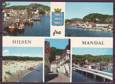 G1605 norway postcard d'occasion  Expédié en Belgium