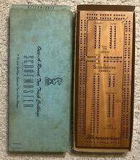 Hardwood cribbage board for sale  Shipping to Ireland