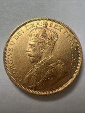 Moeda de ouro 1912 Canadá US$ 5 dólares - King George comprar usado  Enviando para Brazil