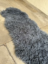 Vintage sheepskin blue for sale  ROCHESTER