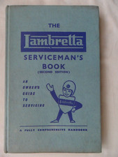 Lambretta serviceman book for sale  NOTTINGHAM