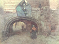 Antique print antwerp for sale  TORRINGTON