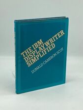 Ibm displaywriter simplified for sale  Highland