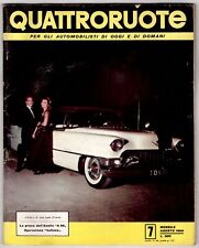 Quattroruote agosto 1956 usato  Ariccia