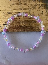 Crystal stretchy bead for sale  MITCHAM