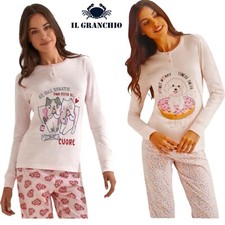 Pigiama donna cotone usato  Novoli