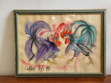Tableau peinture aquarelle d'occasion  Fabrègues