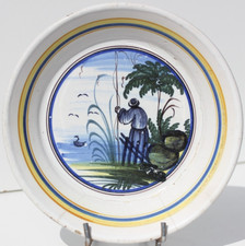 Assiette calotte faience d'occasion  Elliant