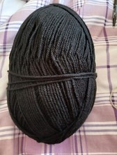 Black knitting crochet for sale  LIVERPOOL