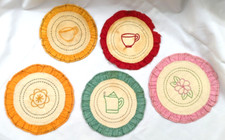 Handmade embroidered fabric for sale  Tijeras