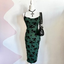 Green velvet burnout for sale  Whittier