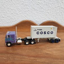 Freightliner Athearn escala HO - COSCO - Roxo/azul, usado comprar usado  Enviando para Brazil