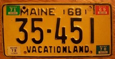 Single maine license for sale  Plattsmouth