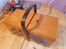 Vintage wood sewing for sale  ABERYSTWYTH
