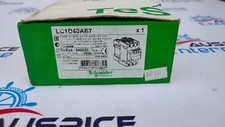 CONTACTOR DE 3 POLOS SCHNEIDER ELECTRIC LC1D40AB7 24V 50/60Hz segunda mano  Embacar hacia Mexico