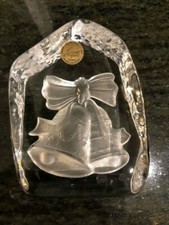 Cloche pâques cristal d'occasion  Eaubonne
