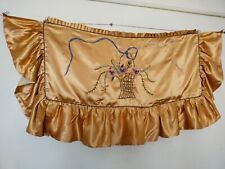 Fronha vintage linda francesa bordada de seda floral painel têxtil item 640 comprar usado  Enviando para Brazil