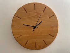 Wanduhr holz buche gebraucht kaufen  Litzendorf