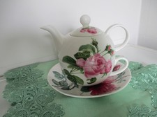 Teetasse kännchen rosen gebraucht kaufen  Markt Schwaben
