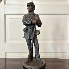 Escultura Positive Image Black Legends Norman Hughes 14” Union Soldier comprar usado  Enviando para Brazil