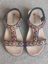 Pavers ladies black for sale  HALIFAX