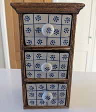 Wooden spice chest for sale Wooden spice chest for sale  LEWES