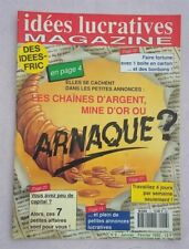 Idées lucratives magazine d'occasion  Vierzon