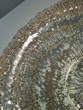 Goldene glasschale deko gebraucht kaufen  Nürnberg