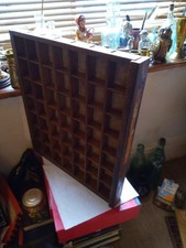 Vintage wooden display for sale  SETTLE