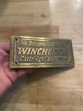 Winchester sign plaque for sale  Brookings