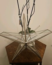 Glass star tealight for sale  BOLTON