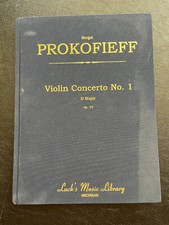 Sergei prokofiev violin for sale  Seattle