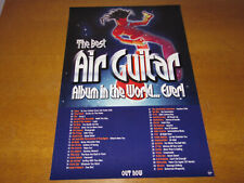 Usado, THE BEST AIR GUITAR ALBUM IN THE WORLD....EVER - ORIGINAL UK PROMO POSTER comprar usado  Enviando para Brazil